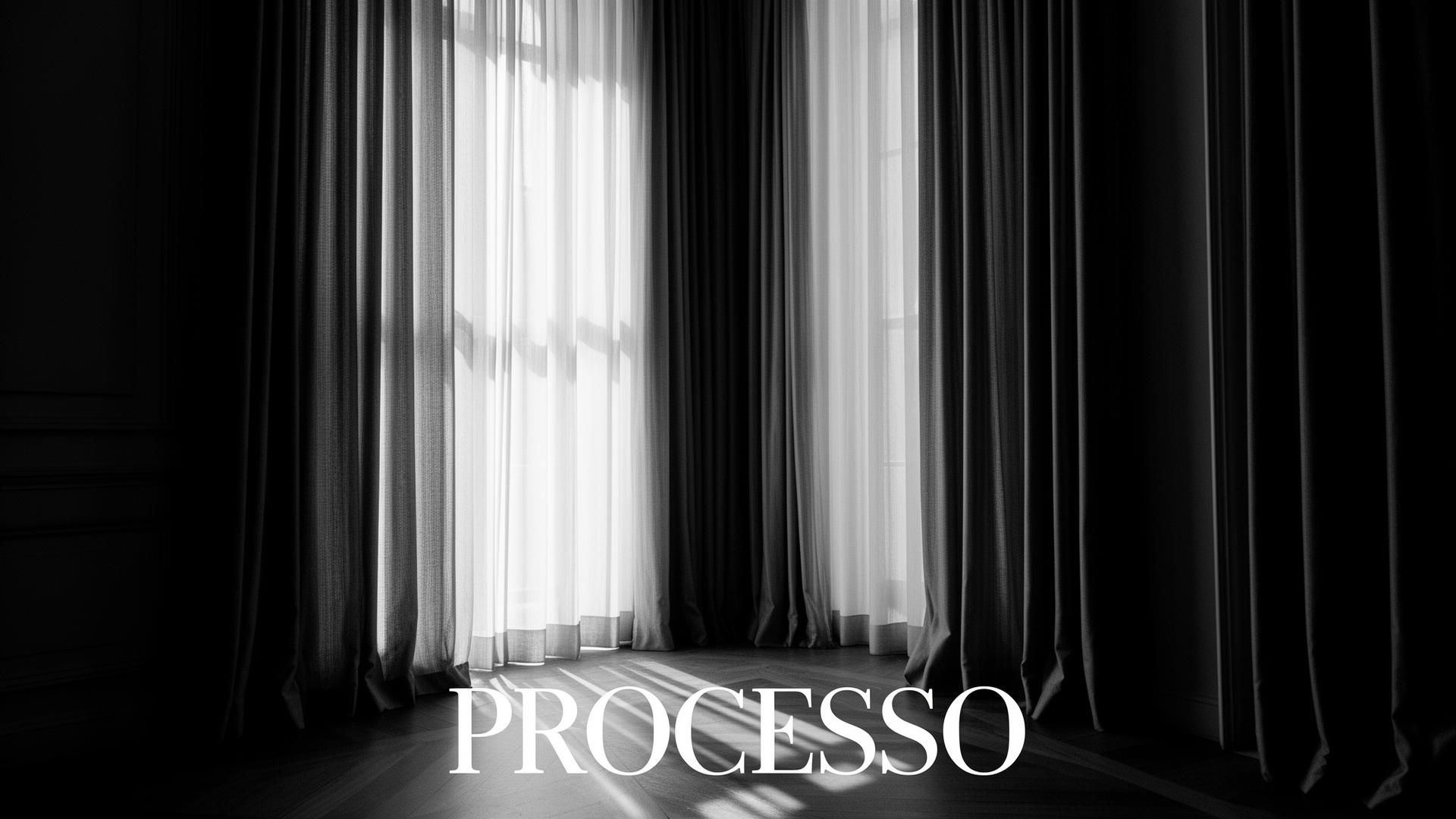 Processo de instalação de cortinas